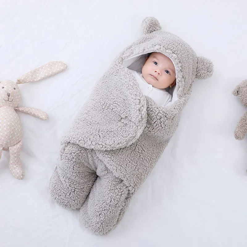 Baby-Neugeborenenwickel aus Baumwolle (Sehr weich)