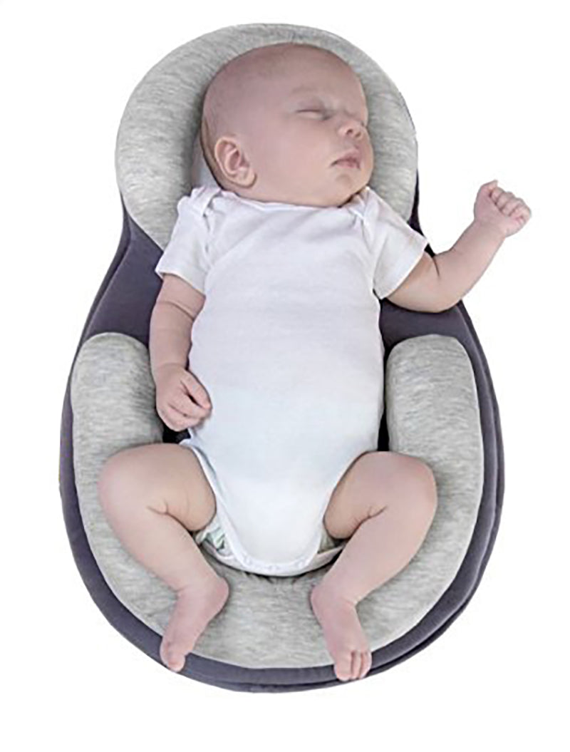 Baby-Bett-Bauwolle Premium für Neugeborene (tragbar) / Orthopädisches Kissen / 0 - 6 Monate