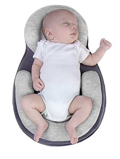Baby-Bett-Bauwolle Premium für Neugeborene (tragbar) / Orthopädisches Kissen / 0 - 6 Monate