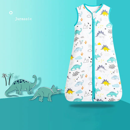 Babyschlafsack Sommer, ärmellos, 100% Baumwolle