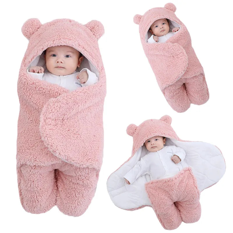 Baby-Neugeborenenwickel aus Baumwolle (Sehr weich)